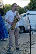 Roland Hefter - Sommer in der Stadt - Biergarten am Wittelsbacherplatz