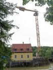 Spatenstich zur Sanierung des Großhesseloher Wehrs