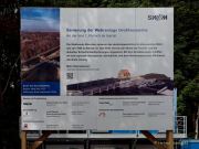 Spatenstich zur Sanierung des Großhesseloher Wehrs