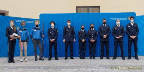 Verabschiedung von Olympia Athleten der Bayerischen Polizei zu den XXIV. Olympischen Winterspielen