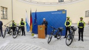 Verbesserte Ausstattung der Polizei Fahrradstaffel