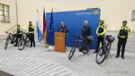 Verbesserte Ausstattung der Polizei Fahrradstaffel Verbesserte Ausstattung der Polizei Fahrradstaffel