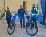 Verbesserte Ausstattung der Polizei Fahrradstaffel Verbesserte Ausstattung der Polizei Fahrradstaffel