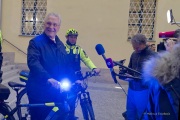 Verbesserte Ausstattung der Polizei Fahrradstaffel