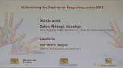 Verleihung des Bayerischen Integrationspreises 2021 Verleihung des Bayerischen Integrationspreises 2021