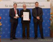 Verleihung Staatsehrenpreise an die 20 besten Bäcker Bayerns