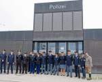 Wiesn - Vorstellung italienische und franzoesische Polizisten 2022