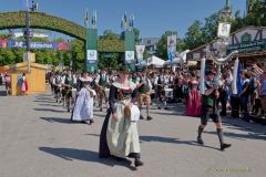 Wiesn 2023 Einzug der Wiesnwirte