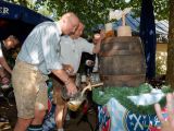 Wiesnbierprobe 2024 von Hacker-Pschorr und Paulaner im Seehaus im Englischen Garten