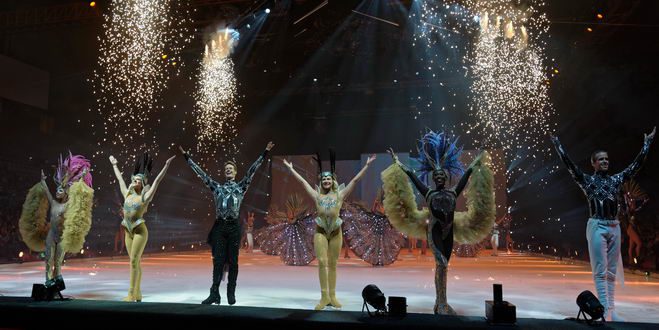 Standing Ovations bei der HOLIDAY ON ICE Show ATLANTIS in München