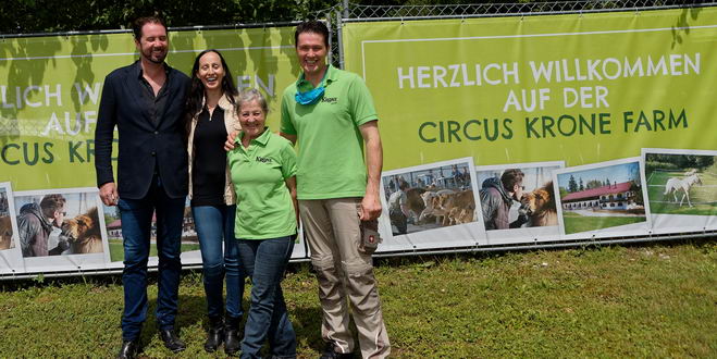 Circus Krone Farm in Weßling öffnet erstmals die Tore für Besucher