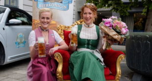 Kroenung Bayerische Bierkoenigin 2021
