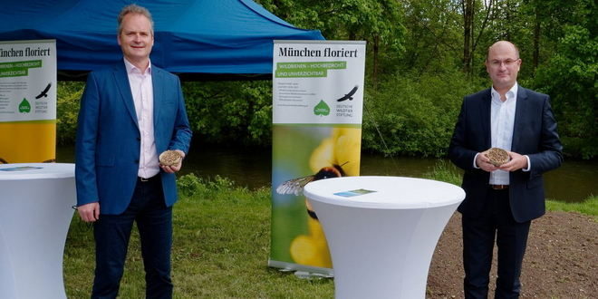 Neuer Wildbienenlehrpfad im Englischen Garten