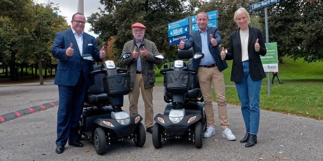 E-Mobil-Verleih im Olympiapark 2021