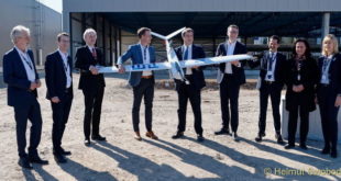 Neues Aerospace Flight Test Center-Grundsteinlegung 2022