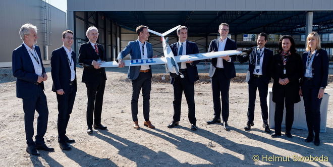 Neues Aerospace Flight Test Center-Grundsteinlegung 2022