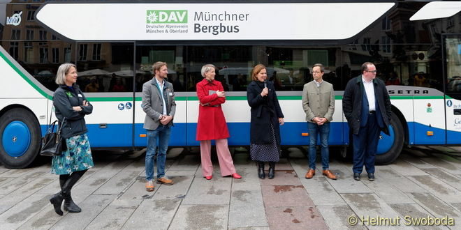 Muenchner Bergbus - Saisonauftakt 2022