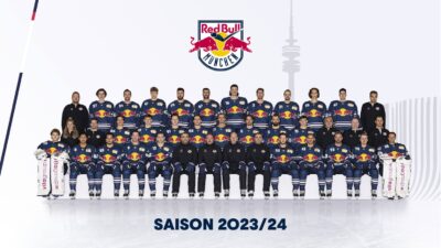 EHC Red Bull Muenchen - Mannschaftsfoto 2023/24
